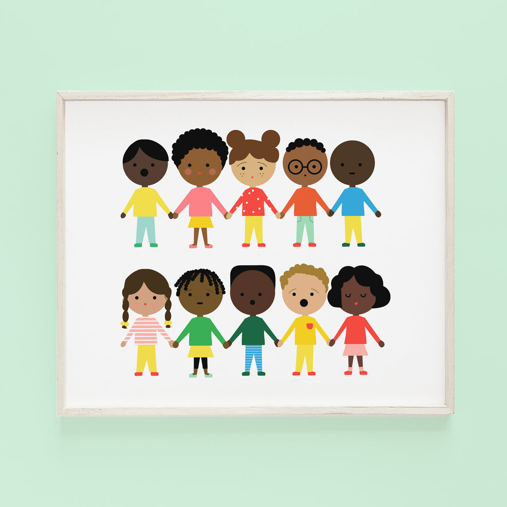 "See Us. Hear Us. Love Us." Art Print