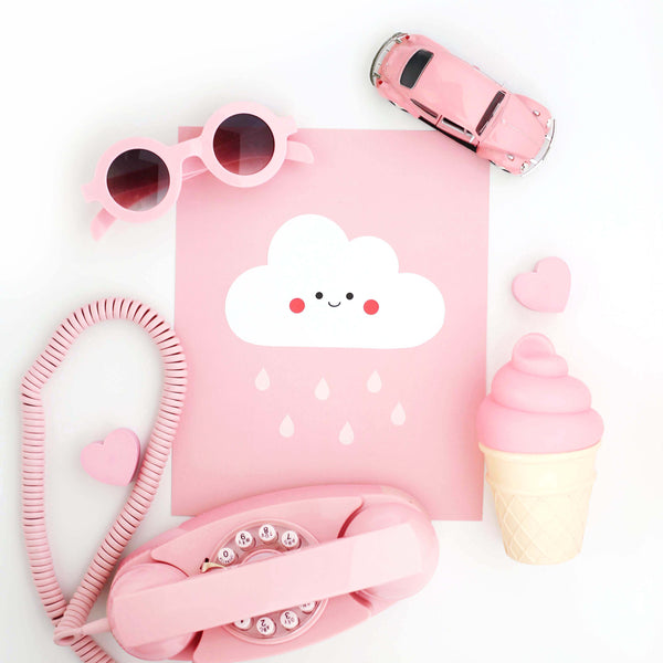 Happy Cloud (Pink)