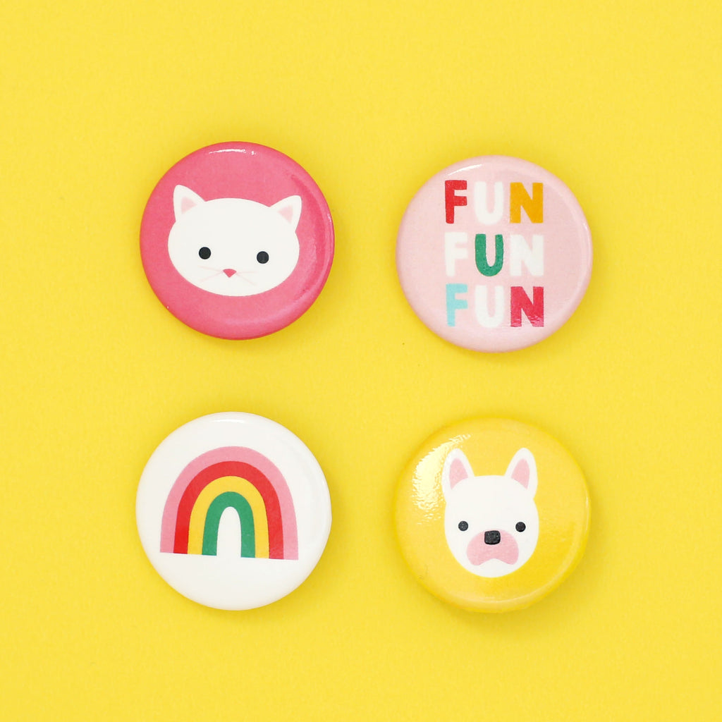 Sunny Button Pack