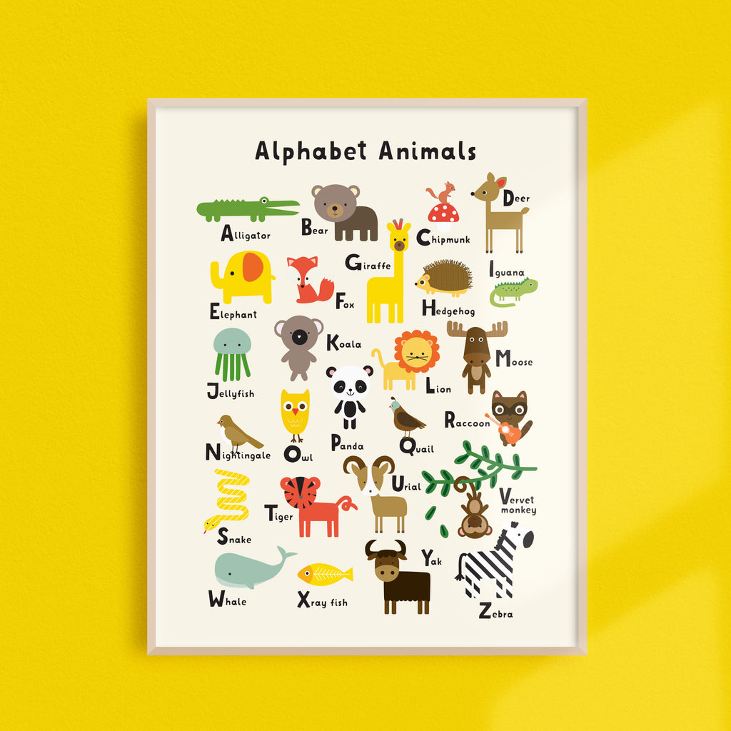 "NEW" Alphabet Animals