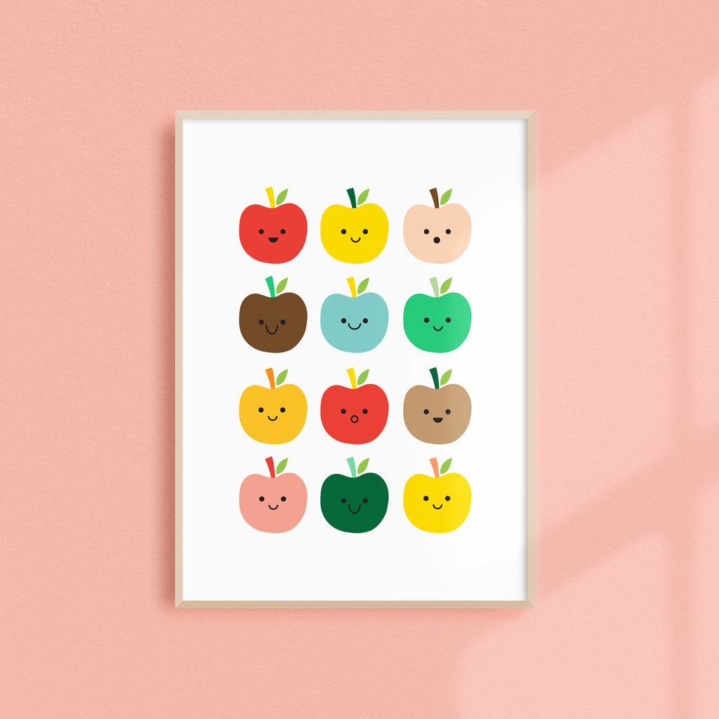 Colorful Apples (Printable)